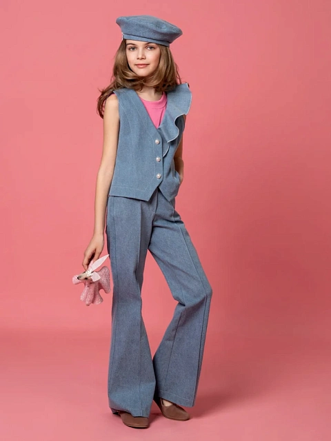 Джинсы клеш